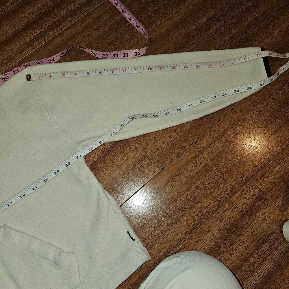 Victoria Secret Pink Pullover Womens Sz Small Half Zip Jacket In Beige - Picture 6 of 10